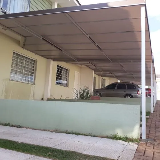 Cobertura de Lona em Suzano SP — Instalação em estacionamento