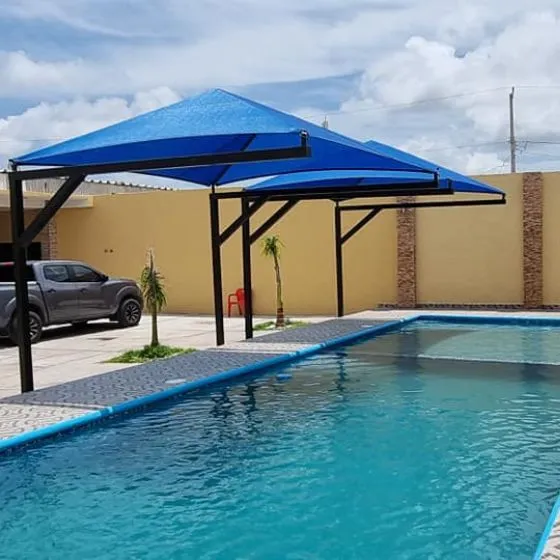 Reforma de Toldos e Coberturas em Suzano SP — Instalação em estacionamento