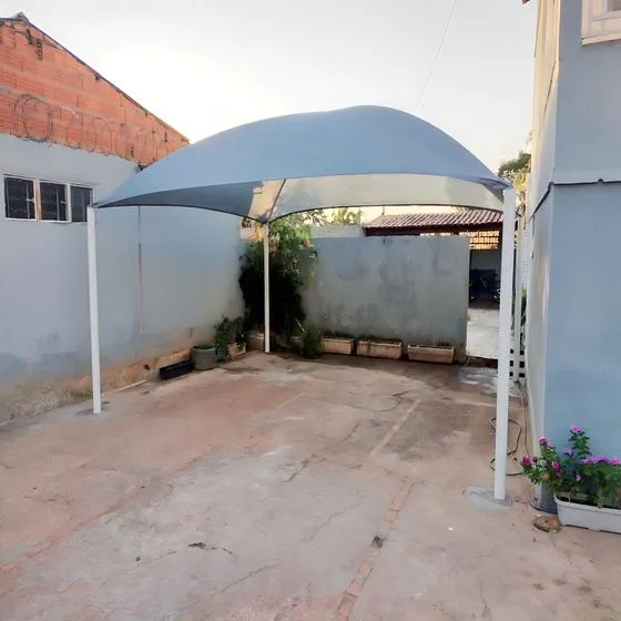 Sombreadores para Veículos em Suzano SP — Instalação em área gourmet com churrasqueira