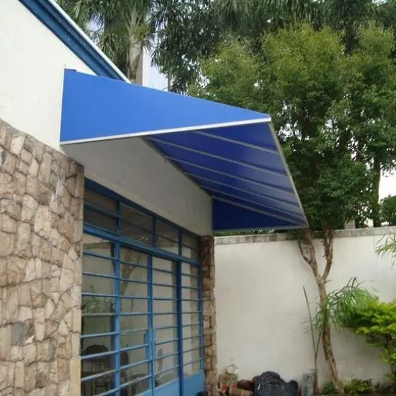 Toldo Fixo de Lona PVC em Suzano SP Toldo Fixo de Lona PVC em Suzano SP — Cobertura em passagem coberta entre ambientes